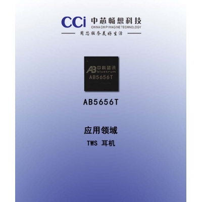 Ultimate cost performance OWS/TWS chip-AB5656T